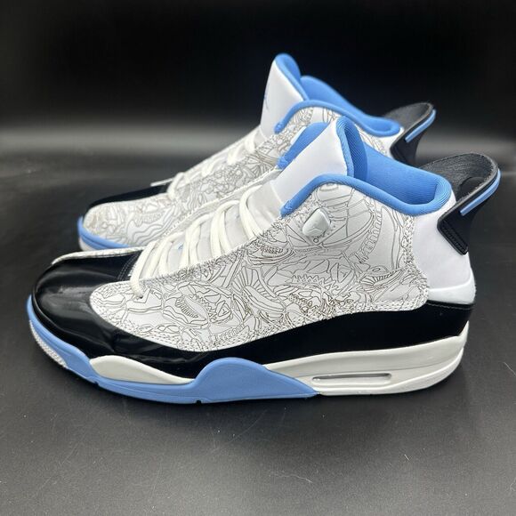 Nike Air Jordan Dub Zero White Legend Blue 311046-114 Men’s Size 11 - Picture 5 of 8